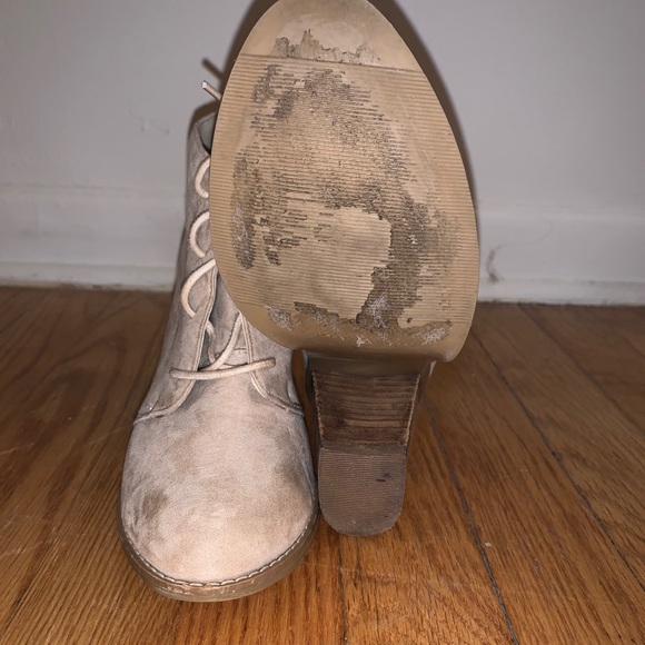 Tan Suede Booties - Picture 4 of 4